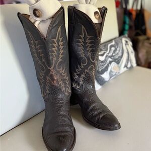 Nacona Black Western Cowboy Boots